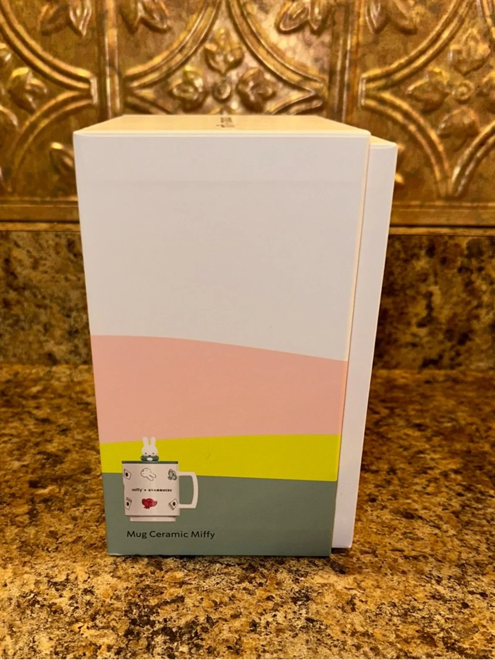 BNIB RARE Miffy + Starbucks 14oz ceramic mug with lid 2026